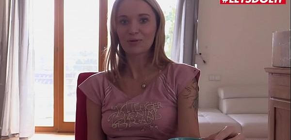  QUEST FOR ORGASM - Angel Piaff - Sexy Czech Pornstar Masturbates In Her First Solo Show